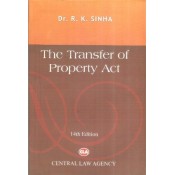 Central Law Agency's The Transfer of Property Act [Hindi] by Dr. R. K. Sinha